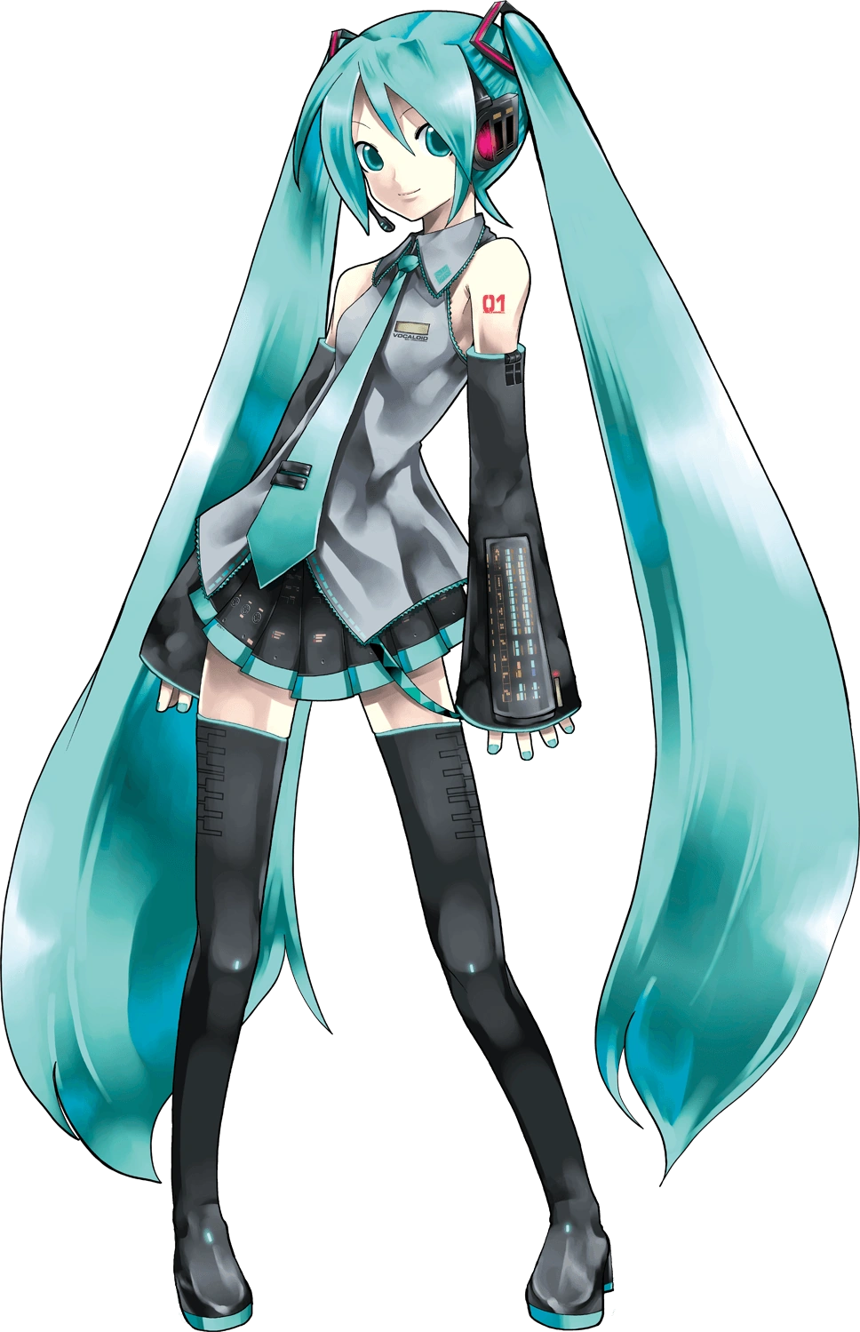 miku v2 character art